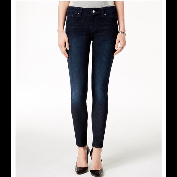 GUESS Power Skinny Dark Wash Jeans - Picture 1 of 6